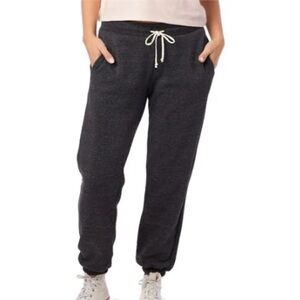Alternative Women's Eco-Fleece Classic Sweatpants / Joggers Eco Black super soft
